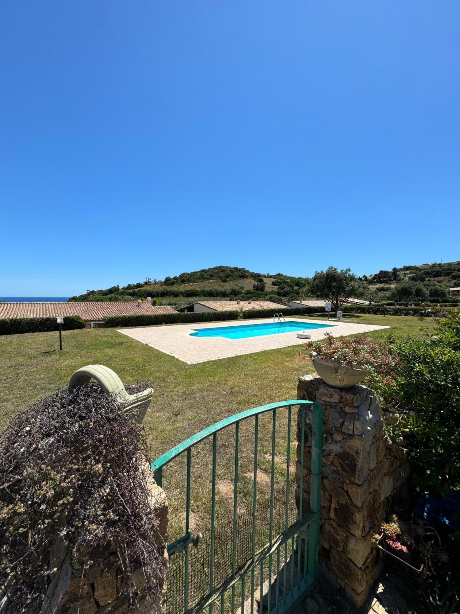 Casa Vacanze Con Piscina E Vista Mare Esclusiva Per Coppie E Famiglie, Relax E Tranquillita Тертенія Екстер'єр фото